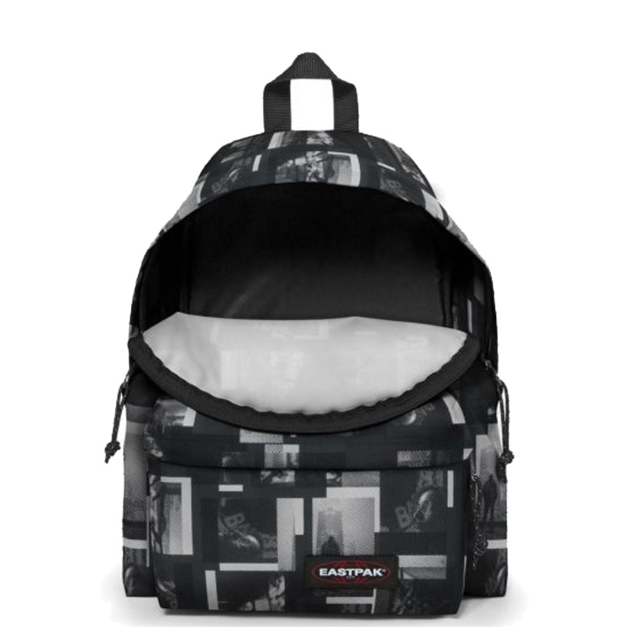 Scolaire Eastpak Sac A Dos | Sac A Dos Padded Pak'R Authentic Eastpak Grain Black