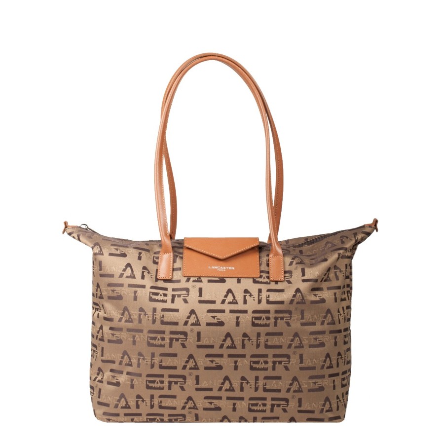 Femme Lancaster Sac Porte Epaule | Sac Shopping Logo Kba