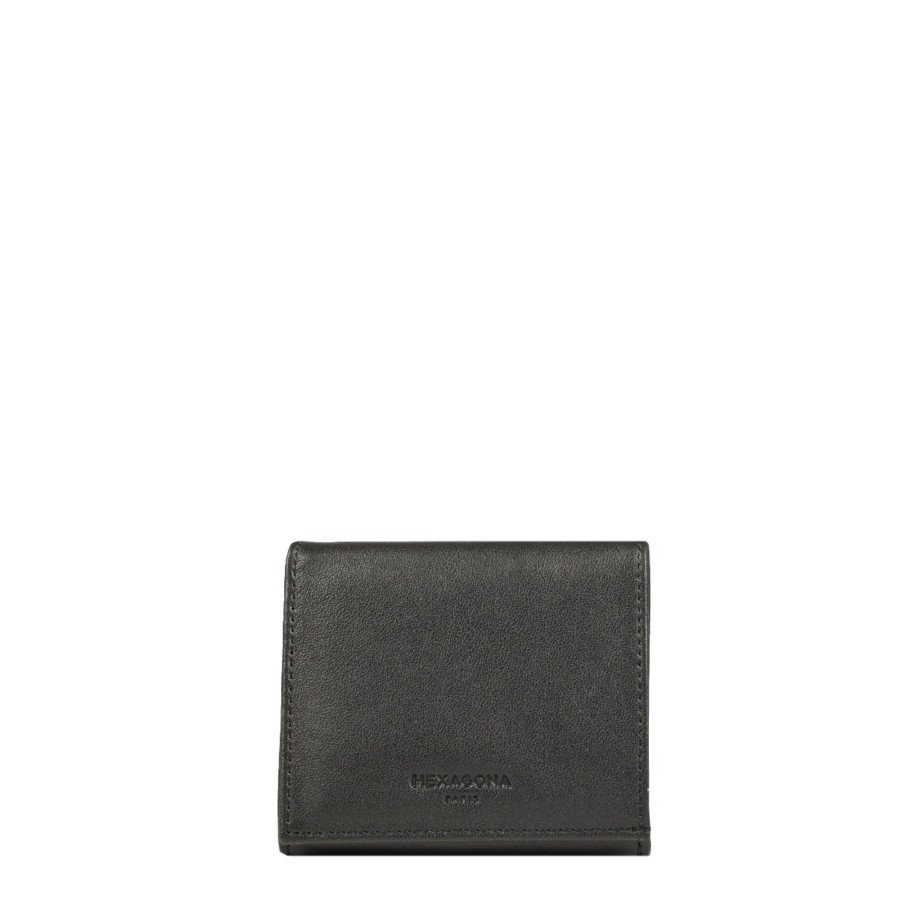 Homme Hexagona Porte Monnaie | Porte Monnaie En Cuir Soft