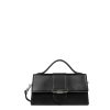 Femme Lancaster Sac Porte Main | Sac Baguette En Cuir Paris Ily Lancaster Noir