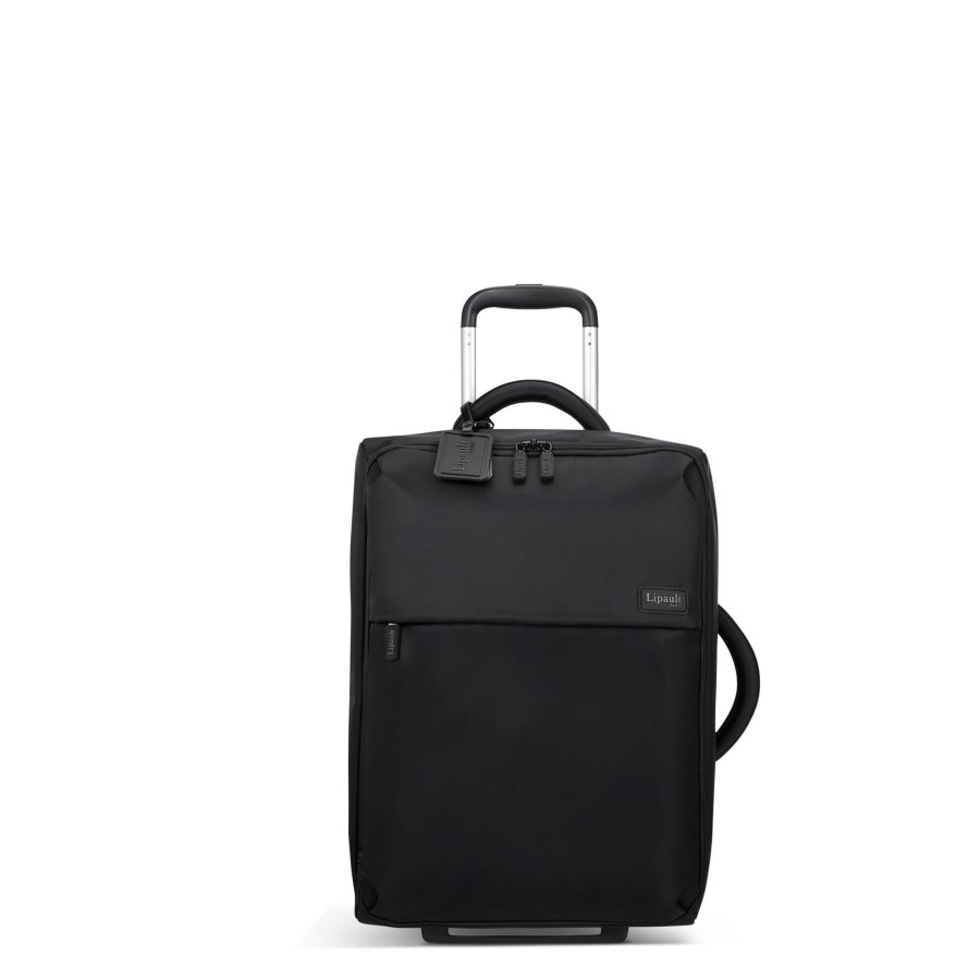 Bagages Lipault Valise 2 Roues Souple | Valise Cabine 55Cm 2 Roues Plume Lipault Noir