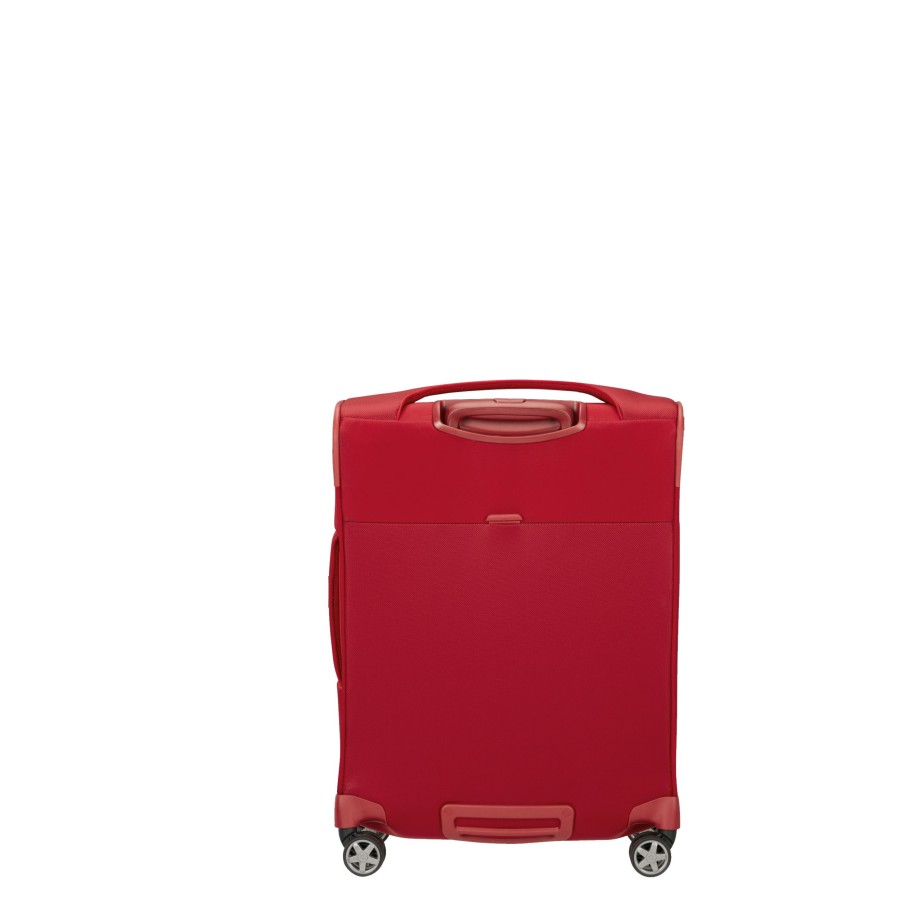 Bagages Samsonite Valise 4 Roues Souple | Valise Cabine Extensible 55Cm D Lite Samsonite Rouge