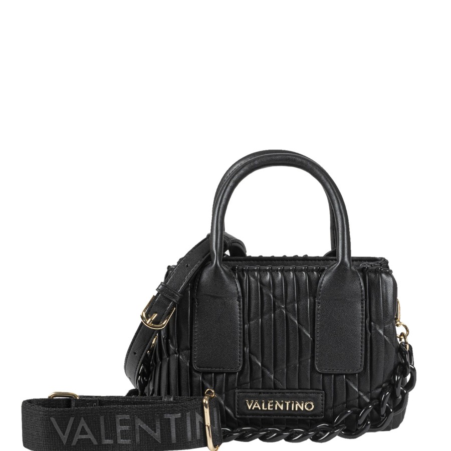 Femme Valentino Sac Porte Main | Petit Sac A Main Clapham Re Valentino Noir