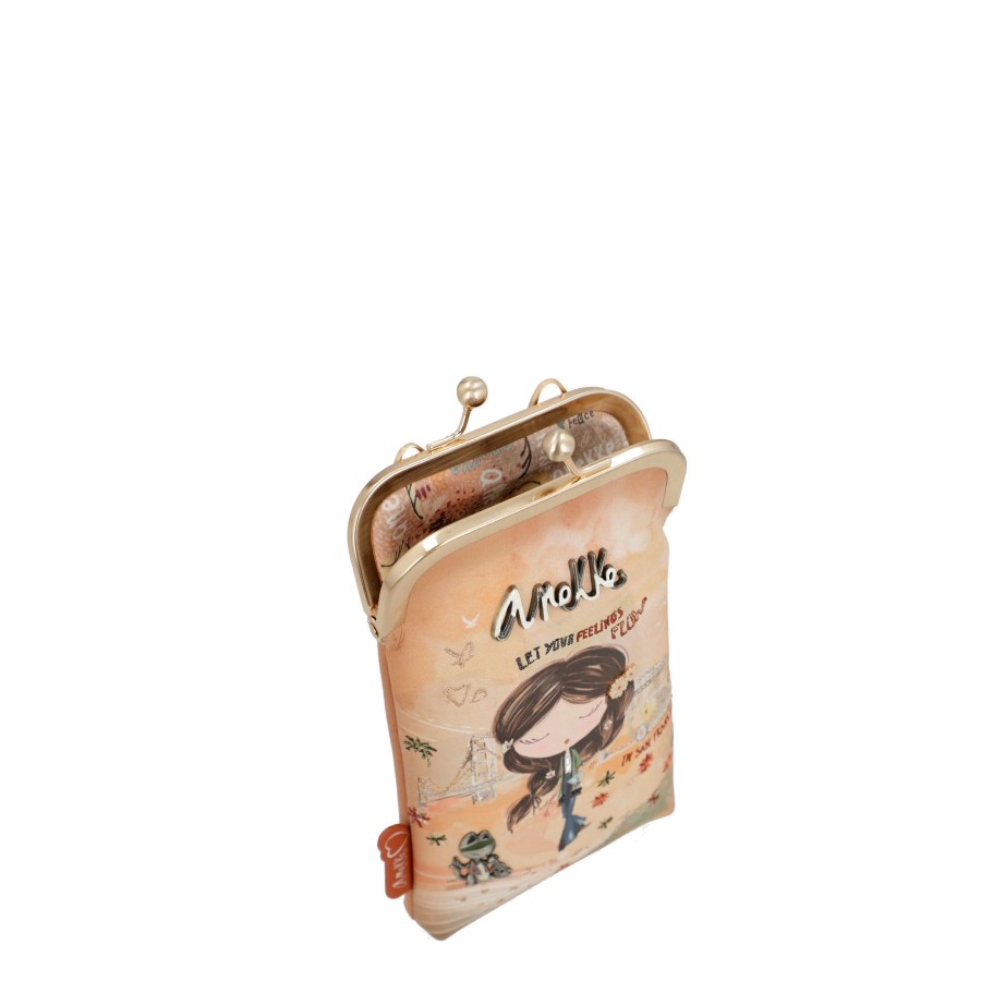 Femme Anekke Sac Porte Bandouliere / Porte Travers | Petit Sac Travers Peace And Love Anekke