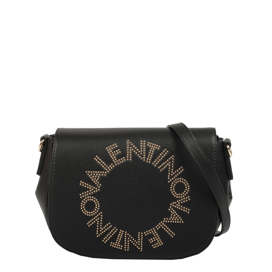 Femme Valentino Sac Porte Bandouliere / Porte Travers | Sac Travers Pie Re Valentino Noir