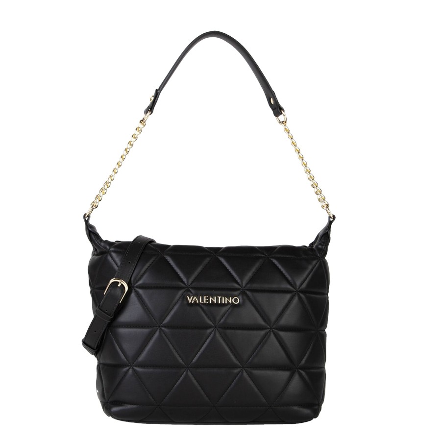 Femme Valentino Sac Porte Epaule | Sac Porte Epaule Carnaby Valentino Noir