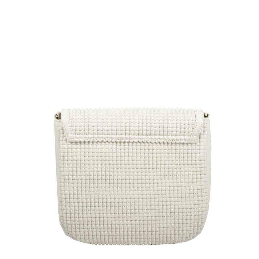 Femme Mac Douglas Sac Porte Epaule | Sac Bandouliere Lucilla Bryan Mac Douglas Blanc