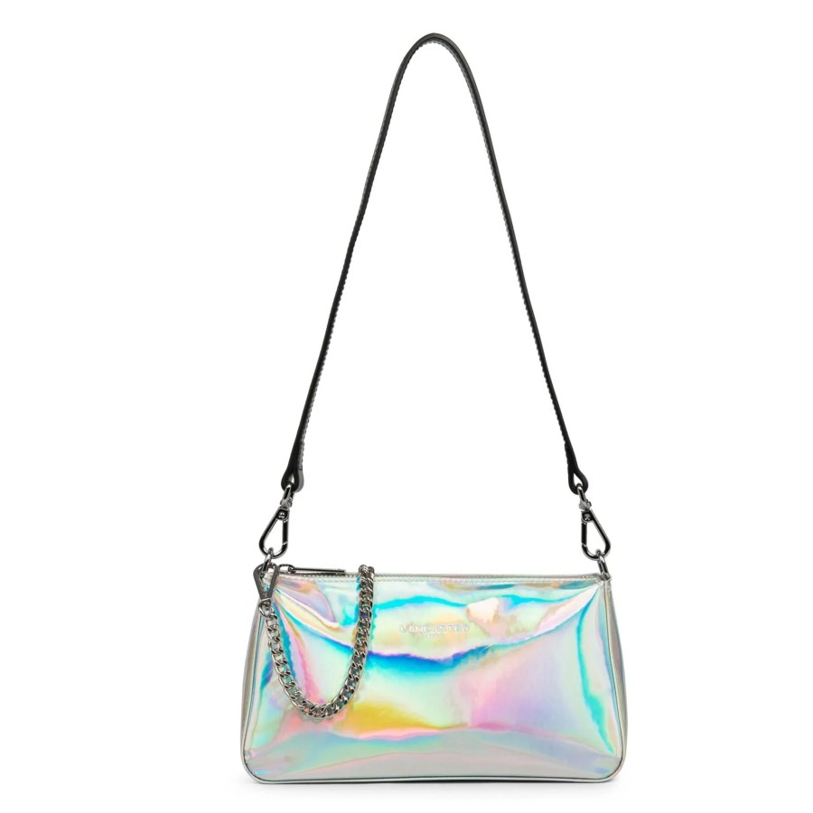 Femme Lancaster Pochette | Pochette Glass Irio Lancaster Argent