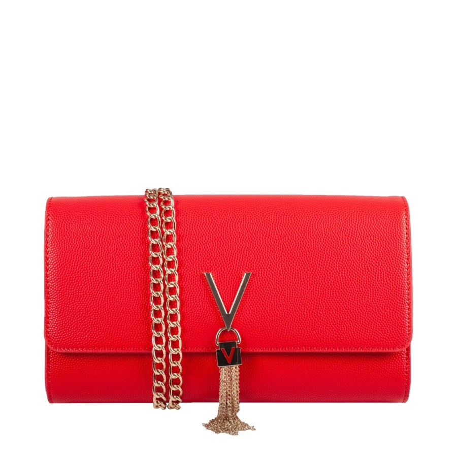 Femme Valentino Pochette | Pochette Divina Valentino Rouge