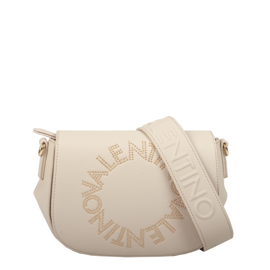 Femme Valentino Sac Porte Bandouliere / Porte Travers | Sac Travers Pie Re Valentino Beige