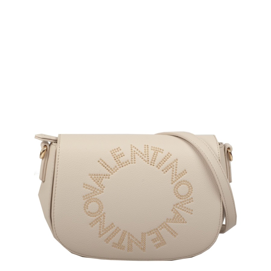 Femme Valentino Sac Porte Bandouliere / Porte Travers | Sac Travers Pie Re Valentino Beige