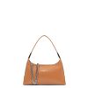 Femme Lancaster Sac Porte Main | Sac A Main Baguette En Cuir Suave Ace Lancaster Camel