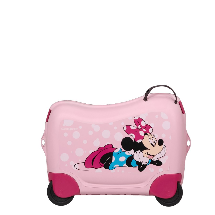 Bagages Samsonite Valise Enfant | Valise Enfant 4 Roues Dream2Go Disney Samsonite Rose