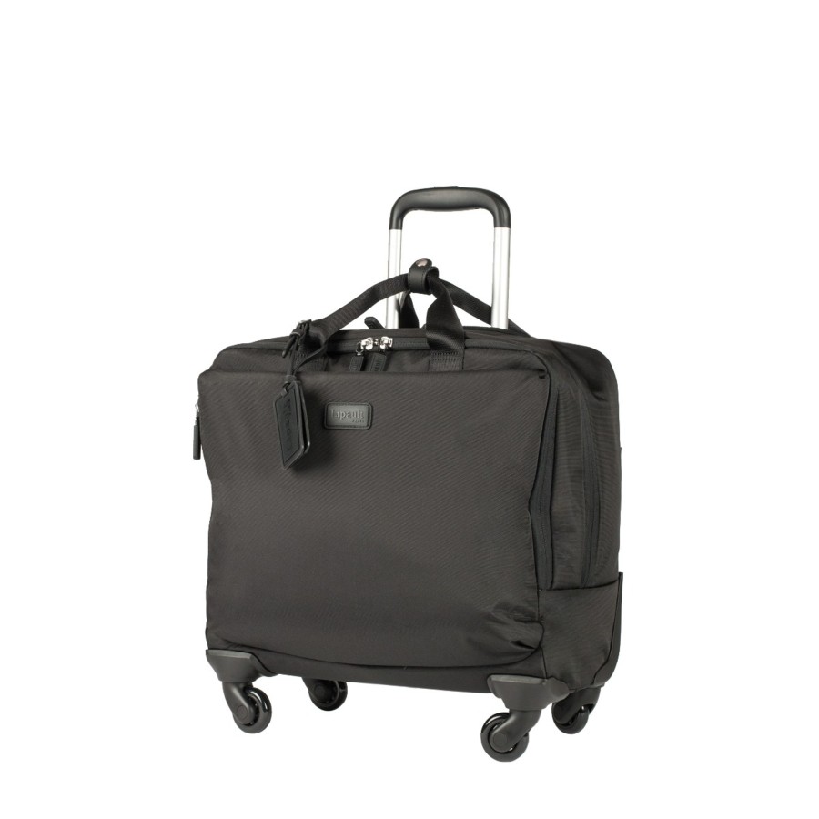 Bagages Lipault Valise 4 Roues Souple | Pilot Case 43Cm 4 Roues 4Biz Lipault Noir