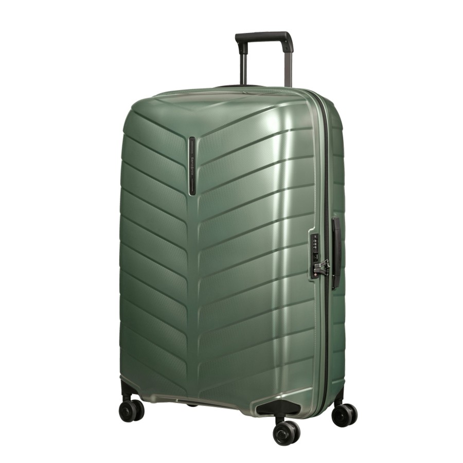 Bagages Samsonite Valise 4 Roues Souple | Grande Valise 81Cm Attrix Samsonite Vert