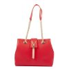 Femme Valentino Sac Porte Epaule | Petit Sac Shopping Divina Valentino Coquelicot