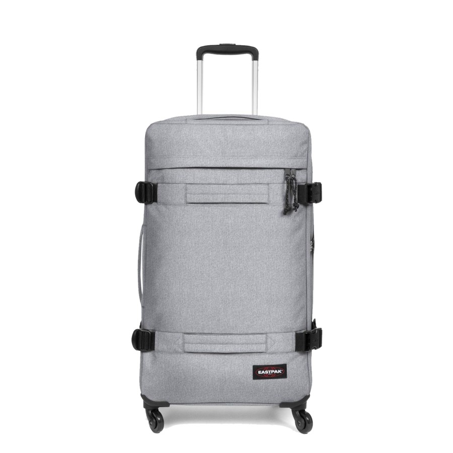 Bagages Eastpak Valise 4 Roues Souple | Valise 70Cm Transit'R 4 M Eastpak Gris Sunday