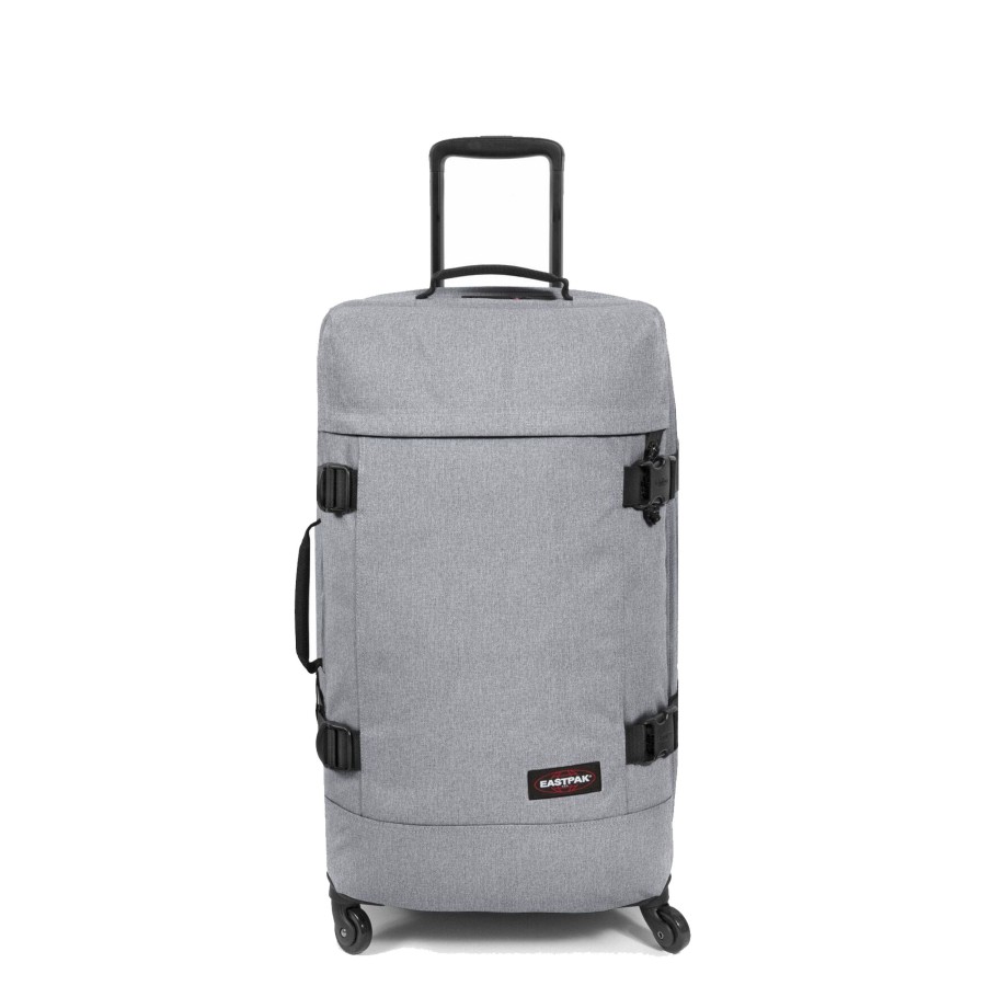 Bagages Eastpak Valise 4 Roues Souple | Valise 4 Roues 70Cm Trans4 M Eastpak Gris