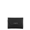 Femme Lancaster Portefeuille | Portefeuille En Cuir Smooth Lancaster Noir