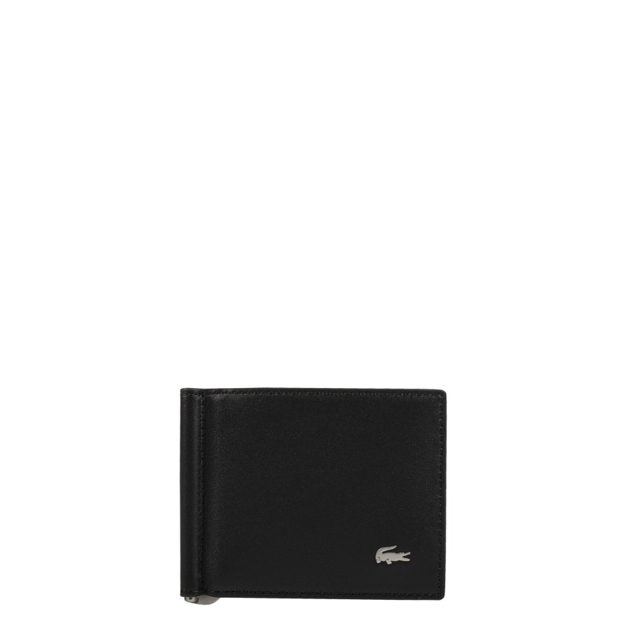 Homme Lacoste Portefeuille | Porte Billets En Cuir Fg Lacoste