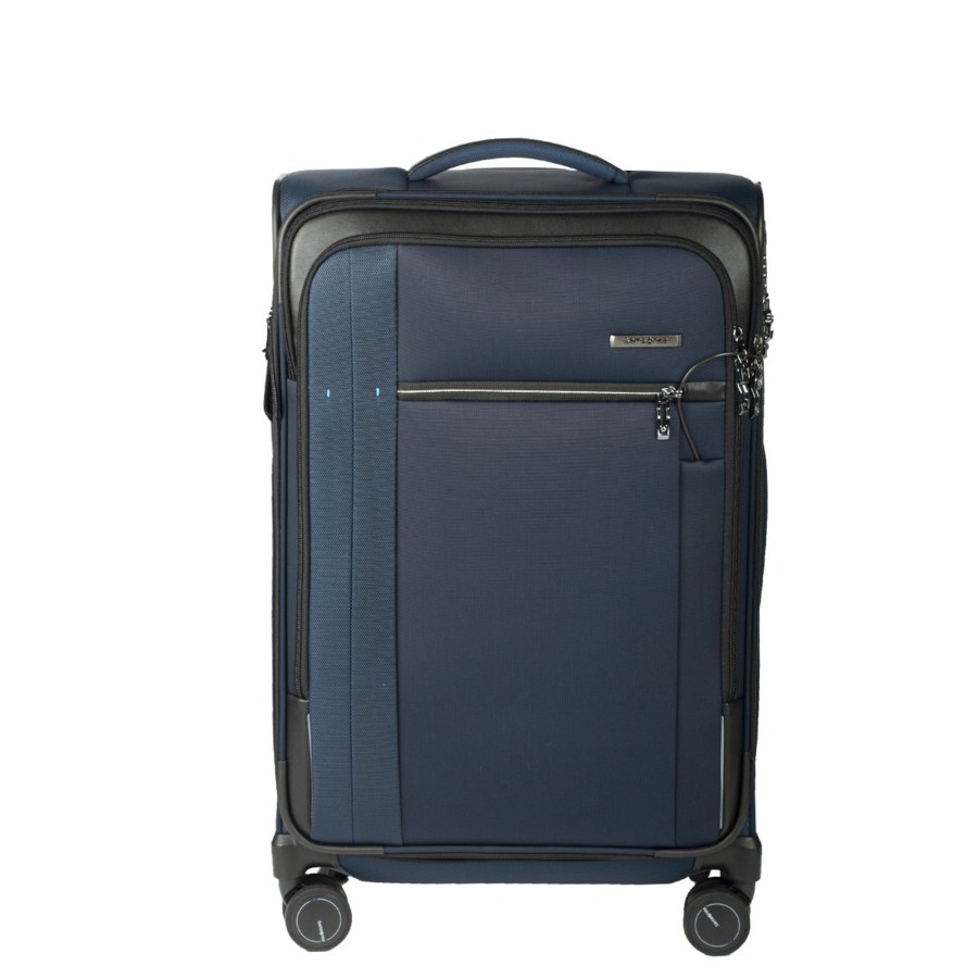 Bagages Samsonite Valise 4 Roues Souple | Valise Extensible 78Cm Spectrolite 3.0 Samsonite Bleu