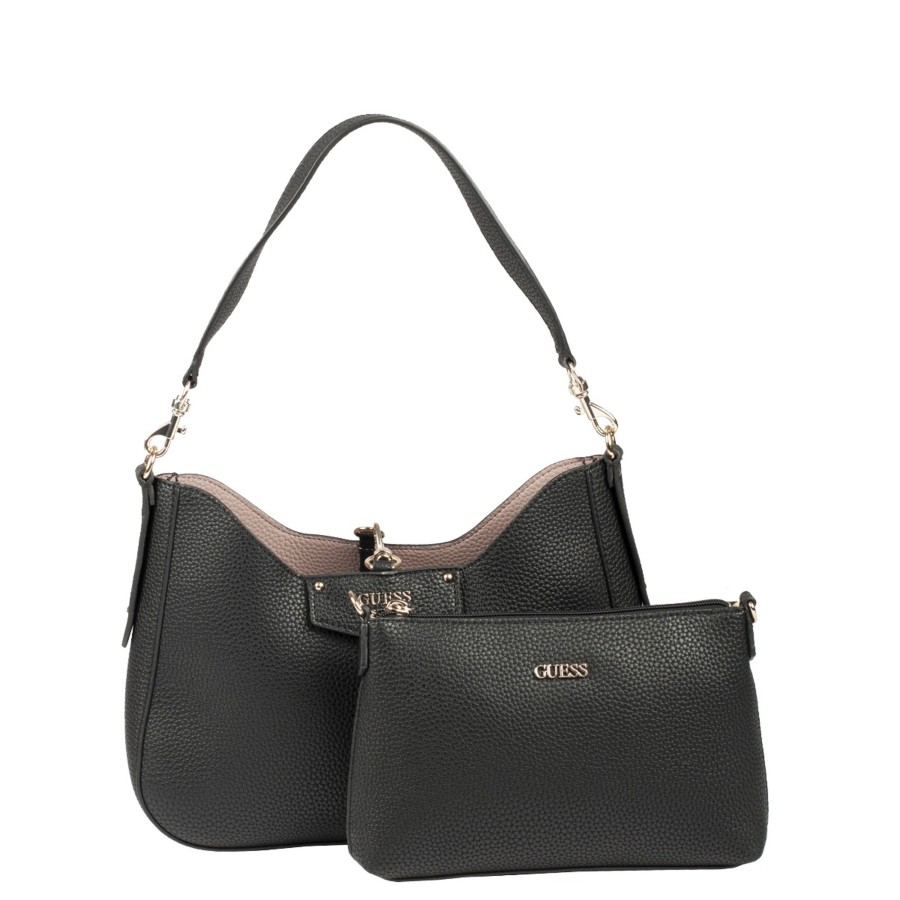 Femme Guess Sac Porte Epaule | Sac Baguette Eco Brenton Guess