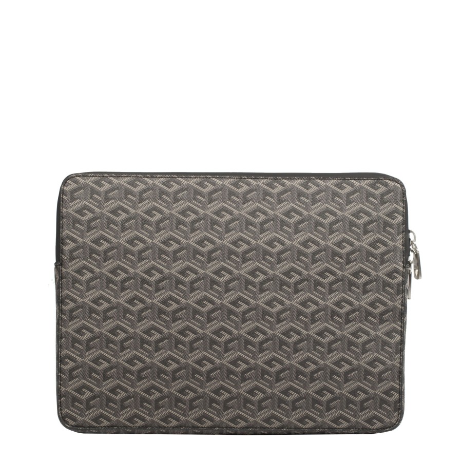 Homme Guess Sacoche Main | Pochette Tablette Ederlo Guess