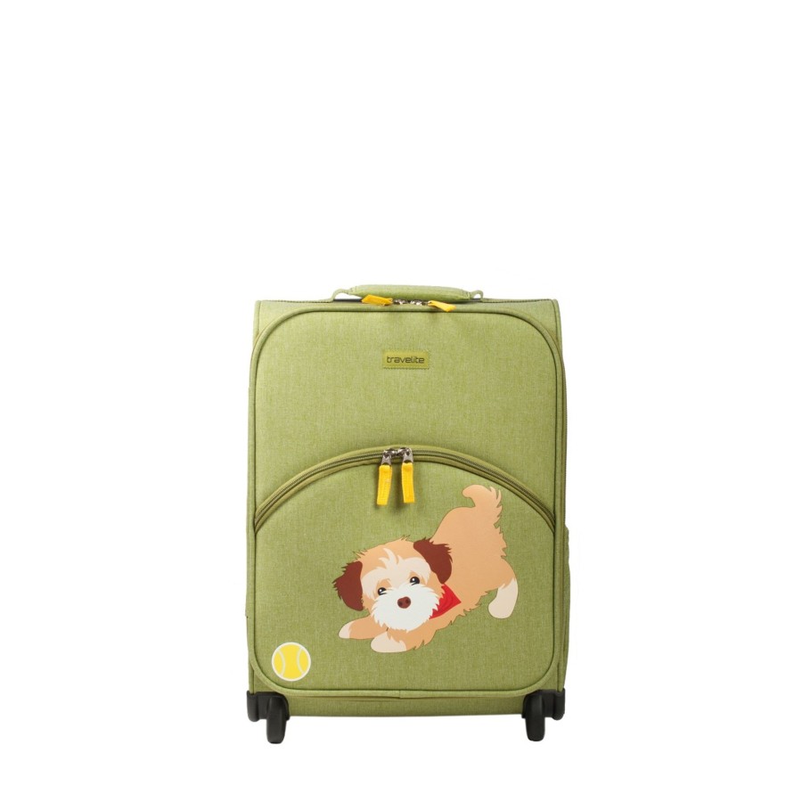 Bagages Travelite Valise 2 Roues Rigide | Valise Enfant 44Cm Youngster Vert