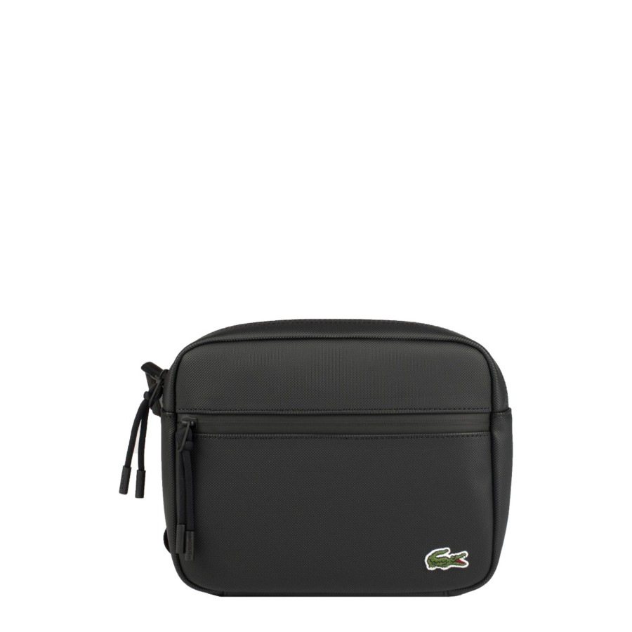 Homme Lacoste Sacoche Bandouliere | Sacoche Lcst Lacoste Noir