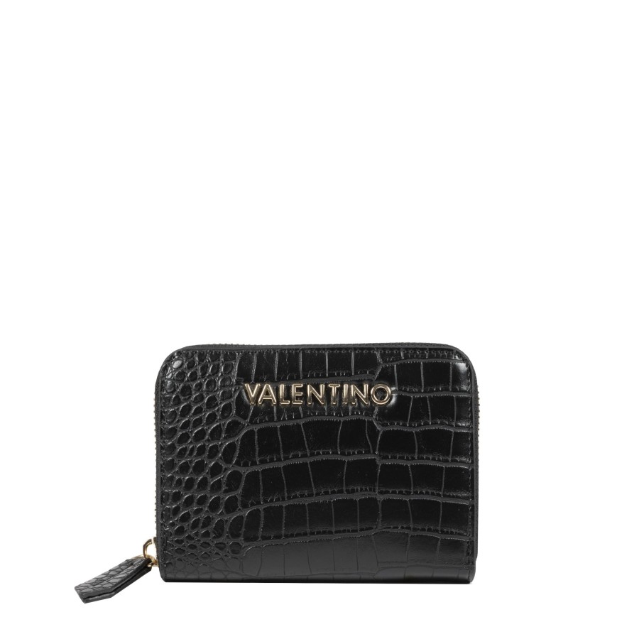 Femme Valentino Porte Monnaie | Porte Monnaie Fire Re Valentino Noir