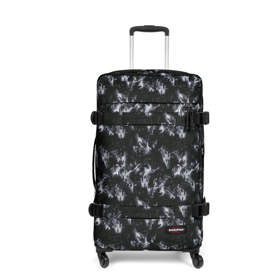 Bagages Eastpak Valise 4 Roues Souple | Valise 75Cm Transit'R 4 L Eastpak Flame Dark