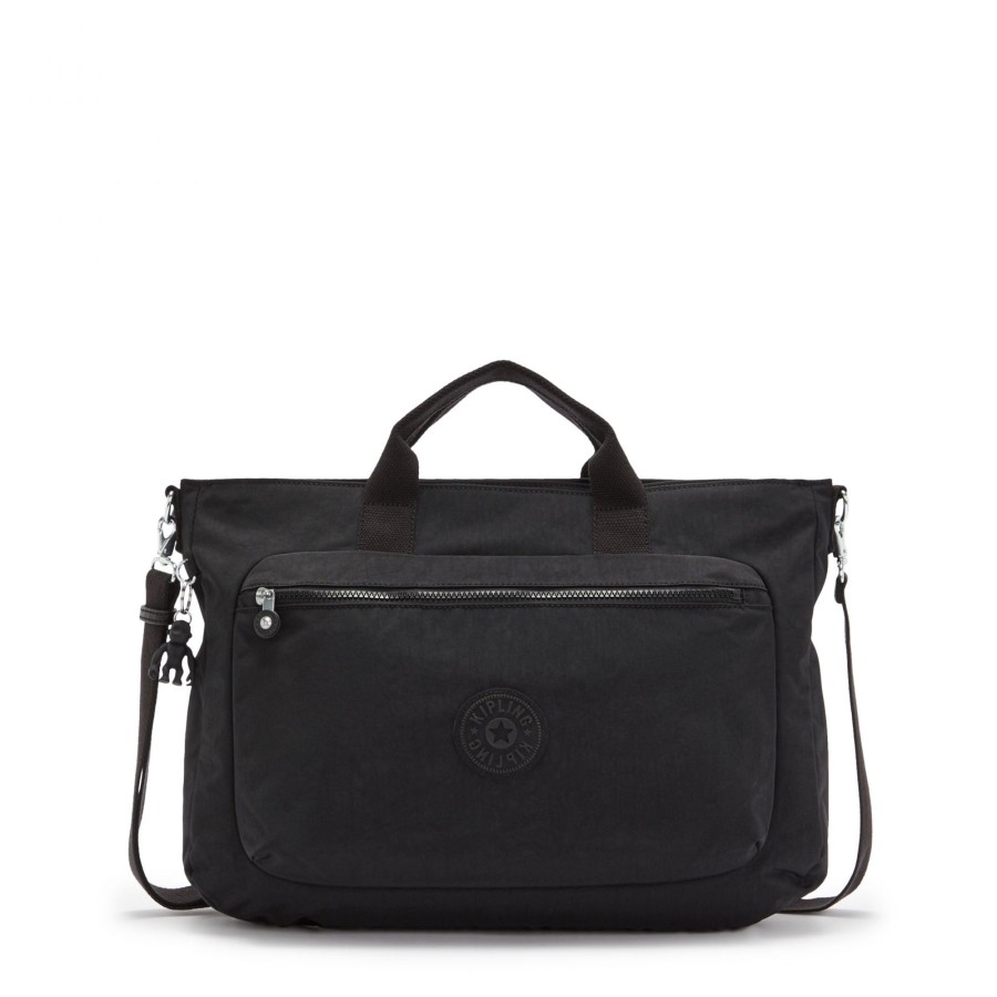 Femme Kipling Sac Porte Main | Porte-Ordinateur Miho M Kipling Noir