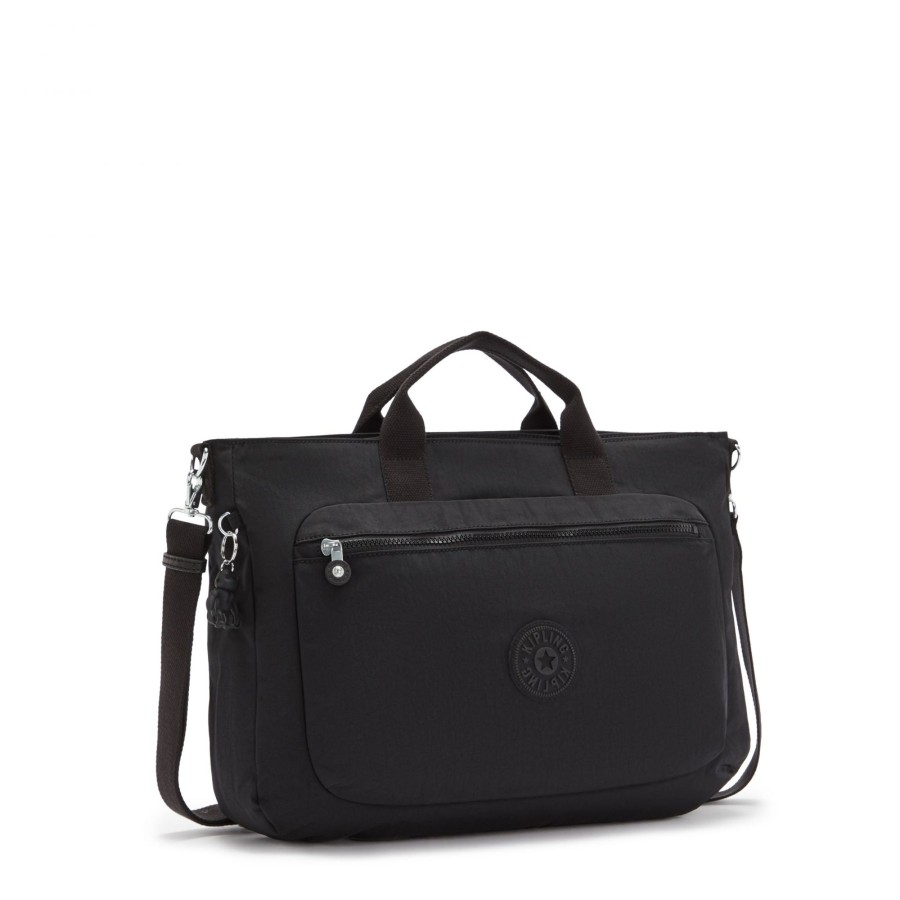 Femme Kipling Sac Porte Main | Porte-Ordinateur Miho M Kipling Noir