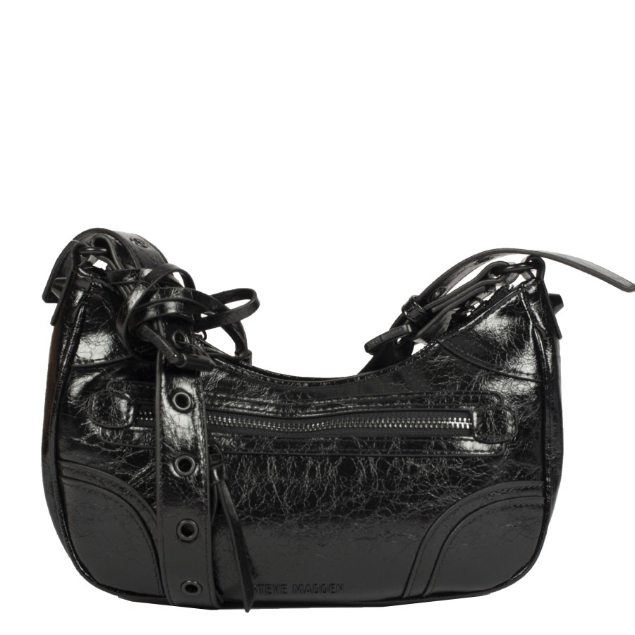 Femme Steve Madden Sac Porte Bandouliere / Porte Travers | Sac Travers Bests Steve Madden Noir