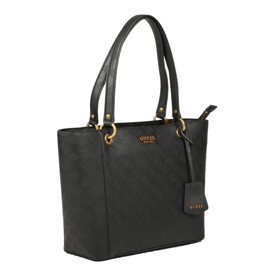 Femme Guess Sac Porte Epaule | Sac Shopping Noelle Guess