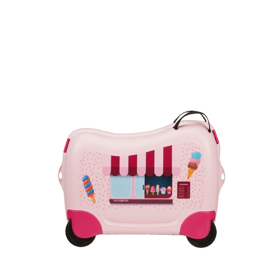 Bagages Samsonite Valise Enfant | Valise Enfant 4 Roues Dream2Go Ice Cream Van Samsonite Rose