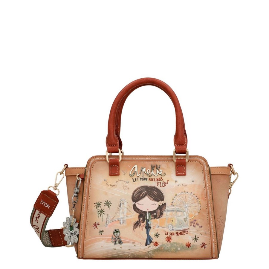 Femme Anekke Sac Porte Main | Sac A Main Peace And Love Anekke