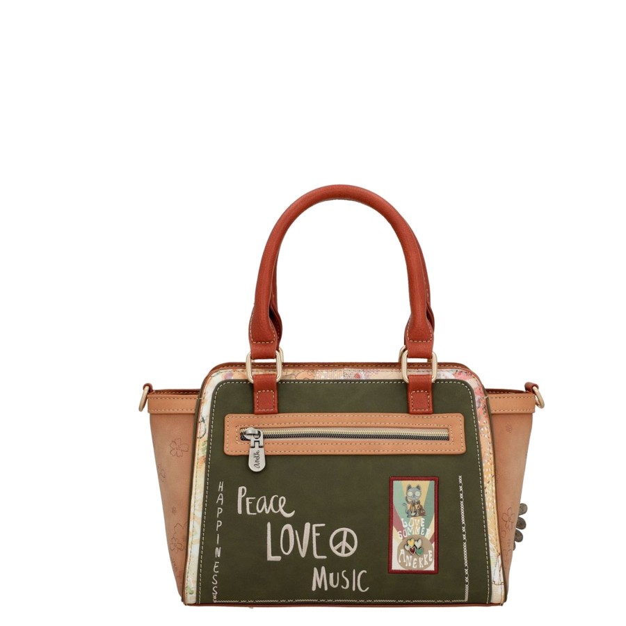 Femme Anekke Sac Porte Main | Sac A Main Peace And Love Anekke