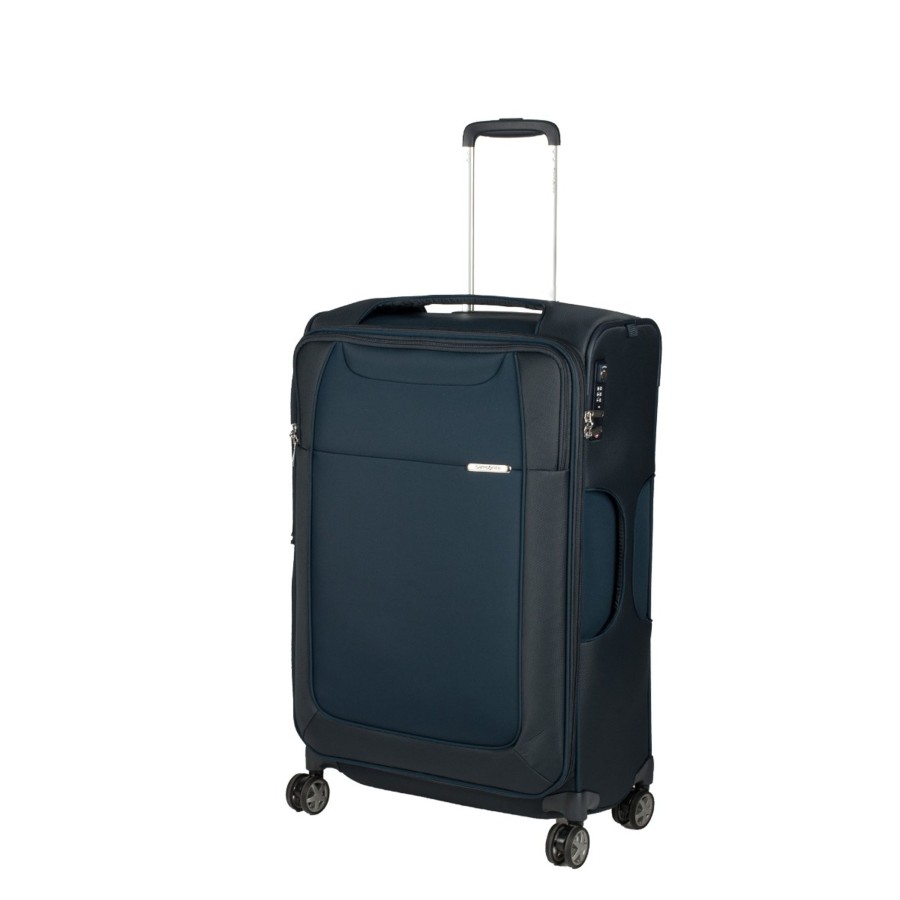 Bagages Samsonite Valise 4 Roues Souple | Valise 71Cm D Lite Samsonite Bleu Marine