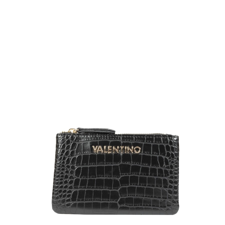 Femme Valentino Porte Monnaie | Porte Monnaie Fire Re Valentino Noir