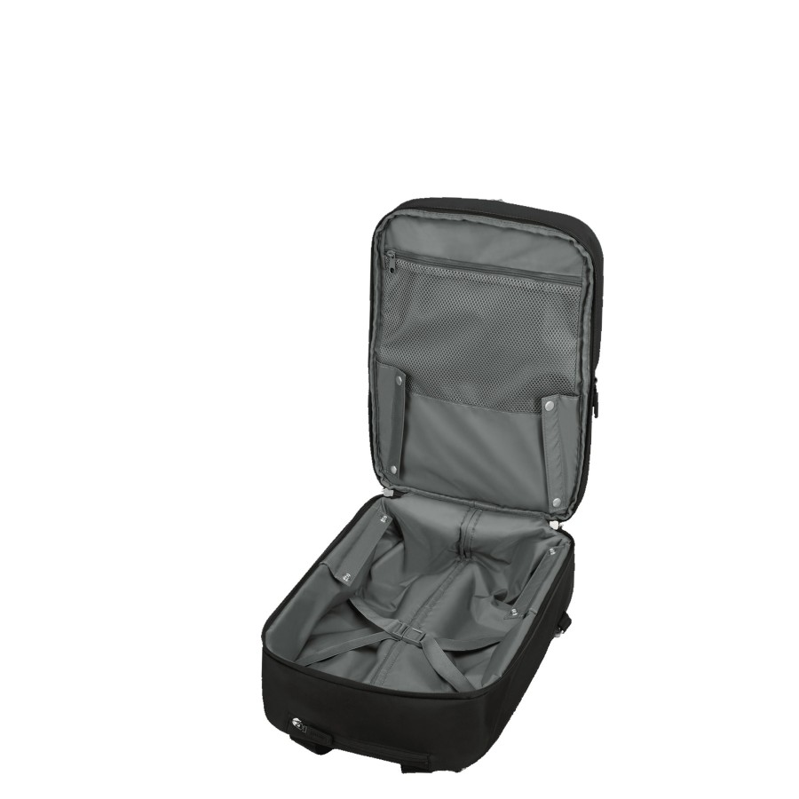 Bagages Lipault Valise 2 Roues Souple | Sac A Dos A Roulettes 4Biz Lipault Noir