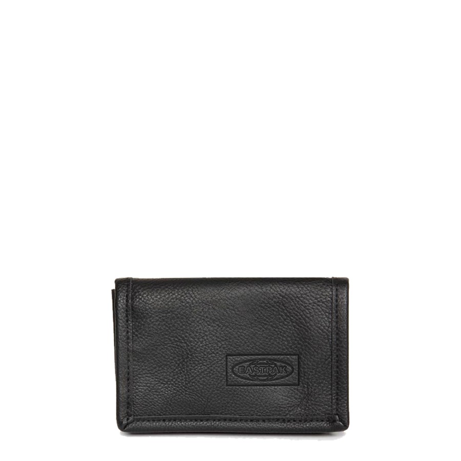 Femme Eastpak Portefeuille | Portefeuille Crew Eastpak Grained Black