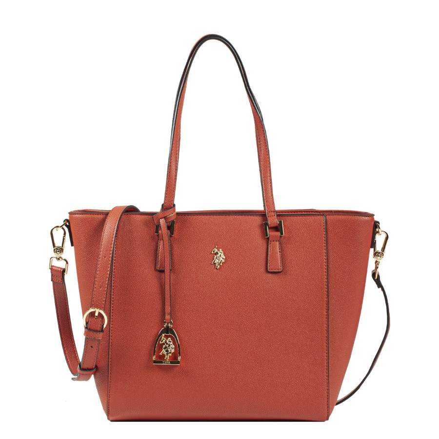 Femme Us Polo Sac Porte Epaule | Shopping Jones Us Polo Brick