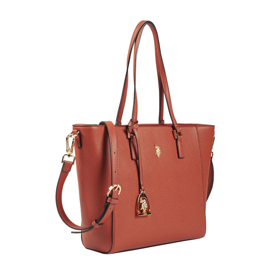 Femme Us Polo Sac Porte Epaule | Shopping Jones Us Polo Brick