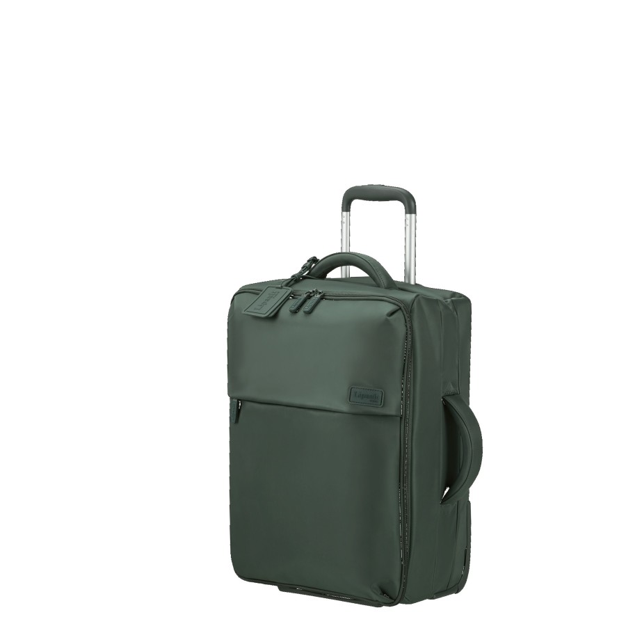 Bagages Lipault Valise 2 Roues Souple | Valise Cabine 55Cm 2 Roues Plume Lipault Vert