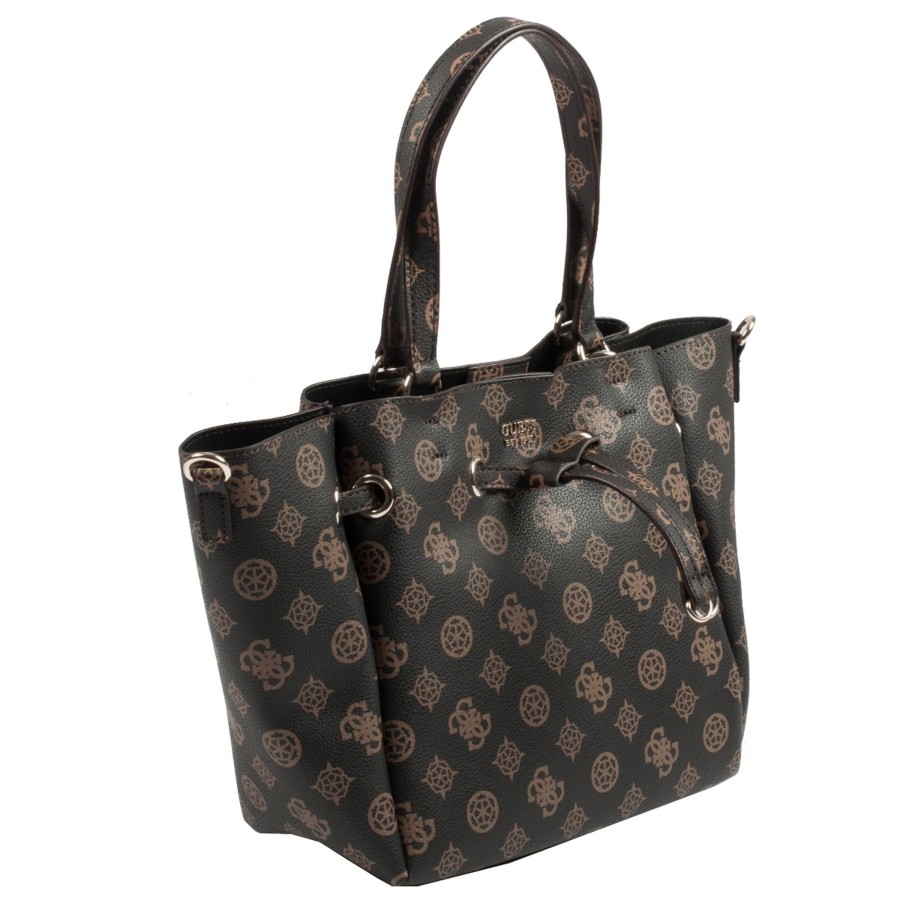 Femme Guess Sac Porte Epaule | Sac Shopping Digital Logo