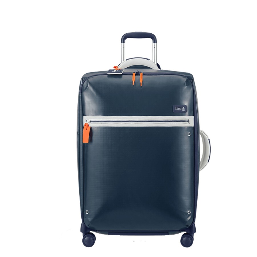 Bagages Lipault Valise 4 Roues Souple | Valise 70 Cm Design Lab Lipault Bleu