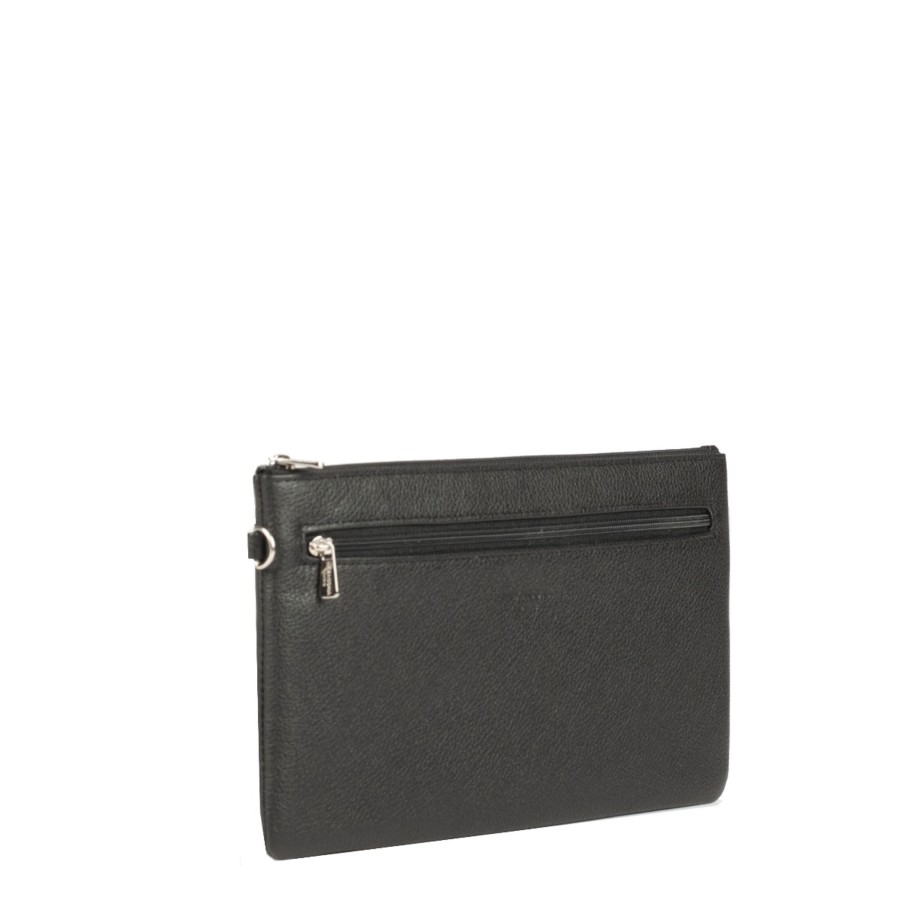 Homme Hexagona Porte Papiers | Pochette Cuir De Vachette