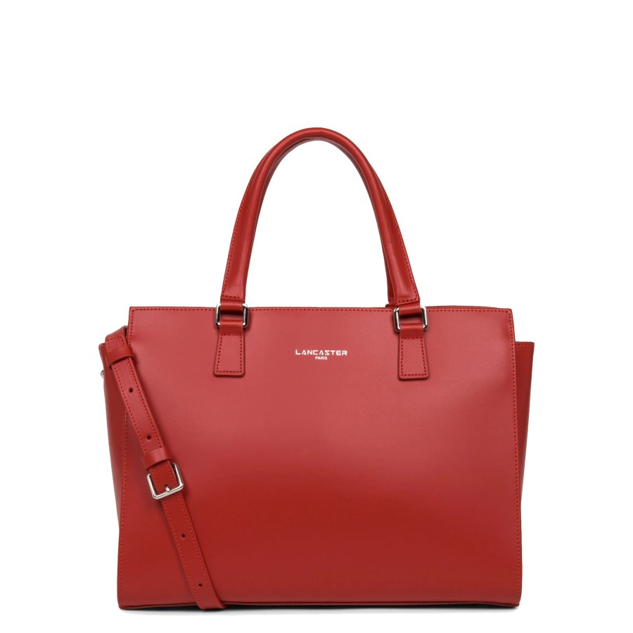 Femme Lancaster Sac Porte Main | Grand Sac A Main En Cuir Smooth Lancaster