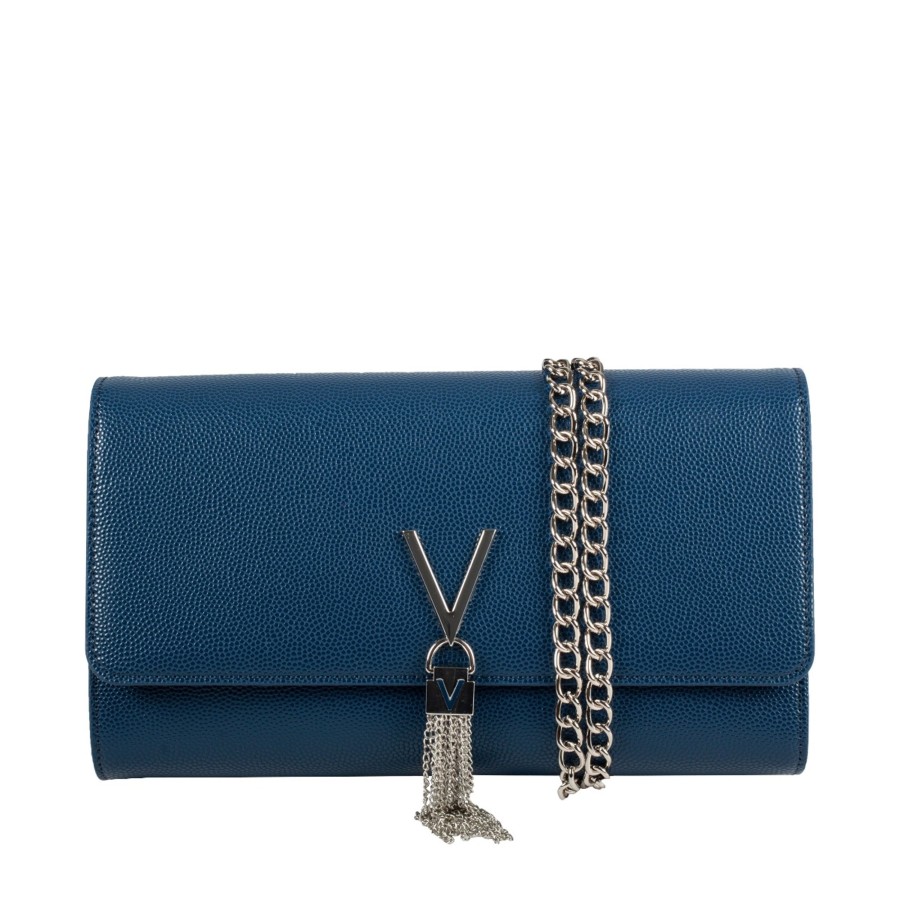 Femme Valentino Pochette | Pochette Divina Valentino Bleu